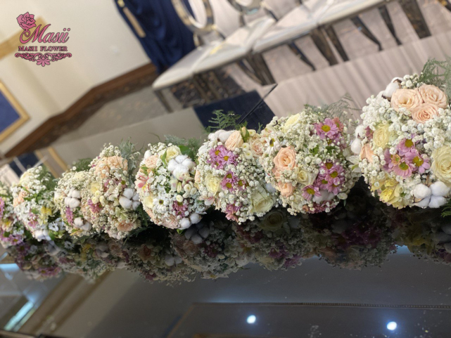 آموزش گل آرایی تشریفات به سبک اروپایی