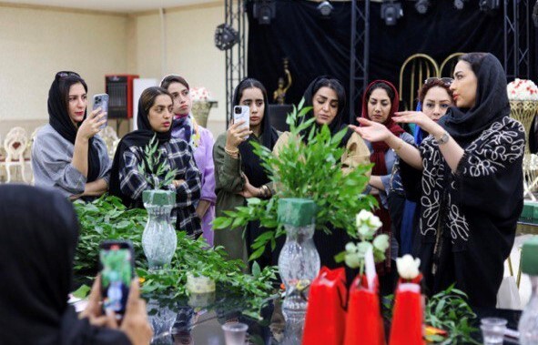 دوره حضوری اموزش گل ارایی تشریفات
